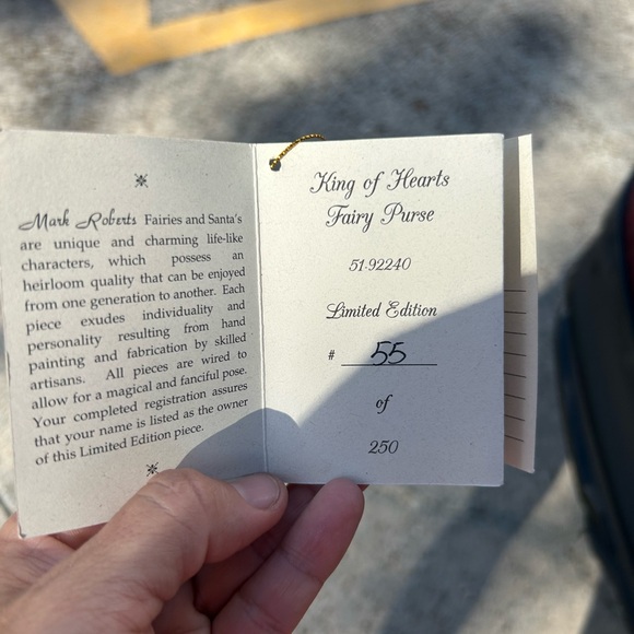 Mark Robert’s king of hearts fairy purse - Picture 9 of 9